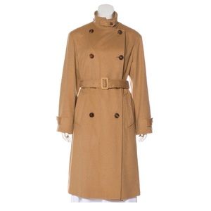 Maison Margiela Camel Double Breasted Coat